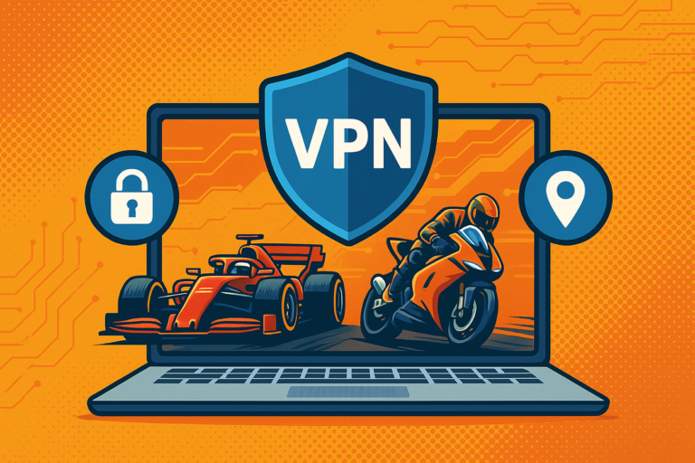 Meilleurs VPN Streaming F1 MotoGP