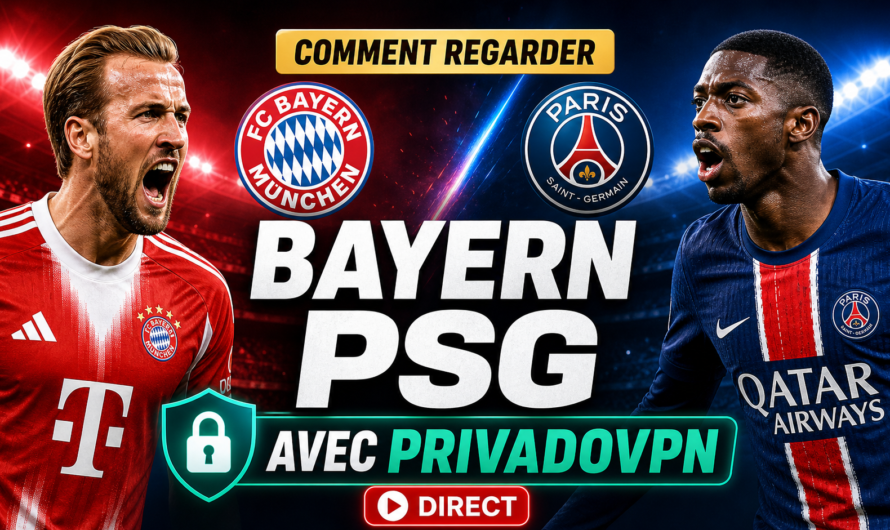 Comment regarder Bayern PSG gratuitement sur une Chaîne TV