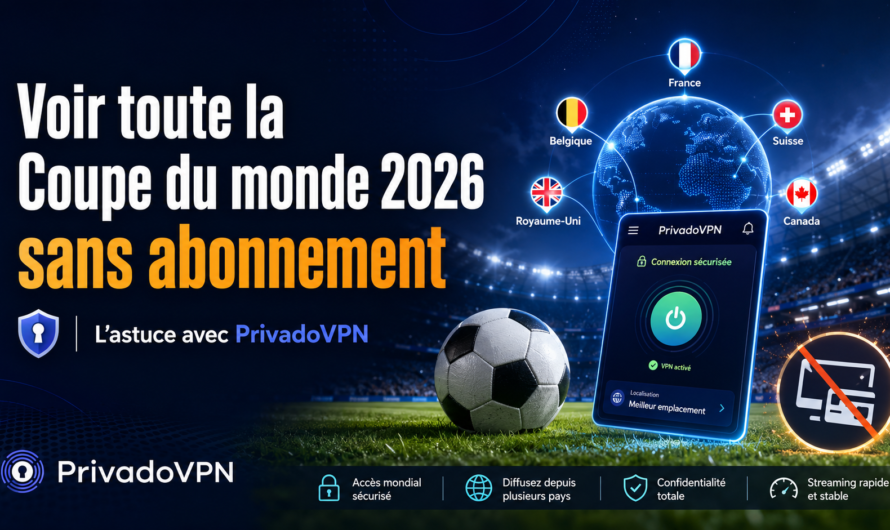 Comment voir toute la Coupe du monde 2026 sans abonnement