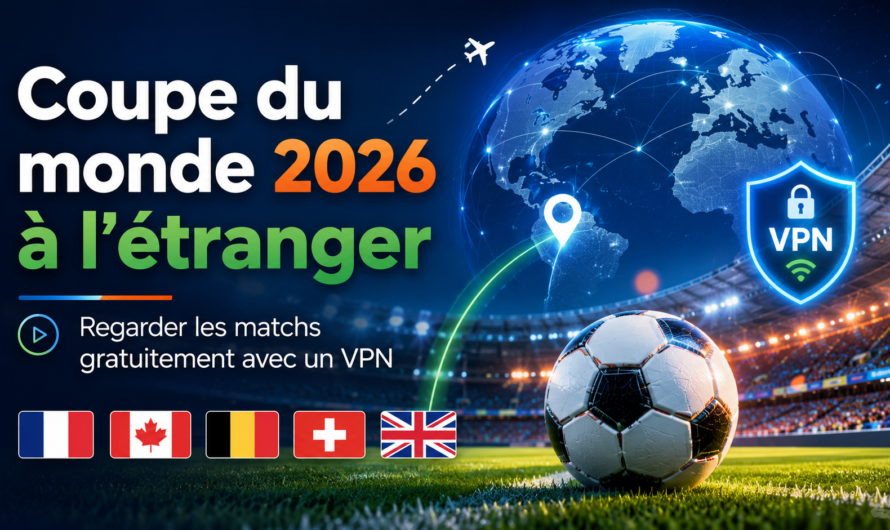 Regarder la Coupe du monde 2026 gratuitement à l’étranger